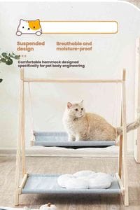 Double-Layer Cat Hammock