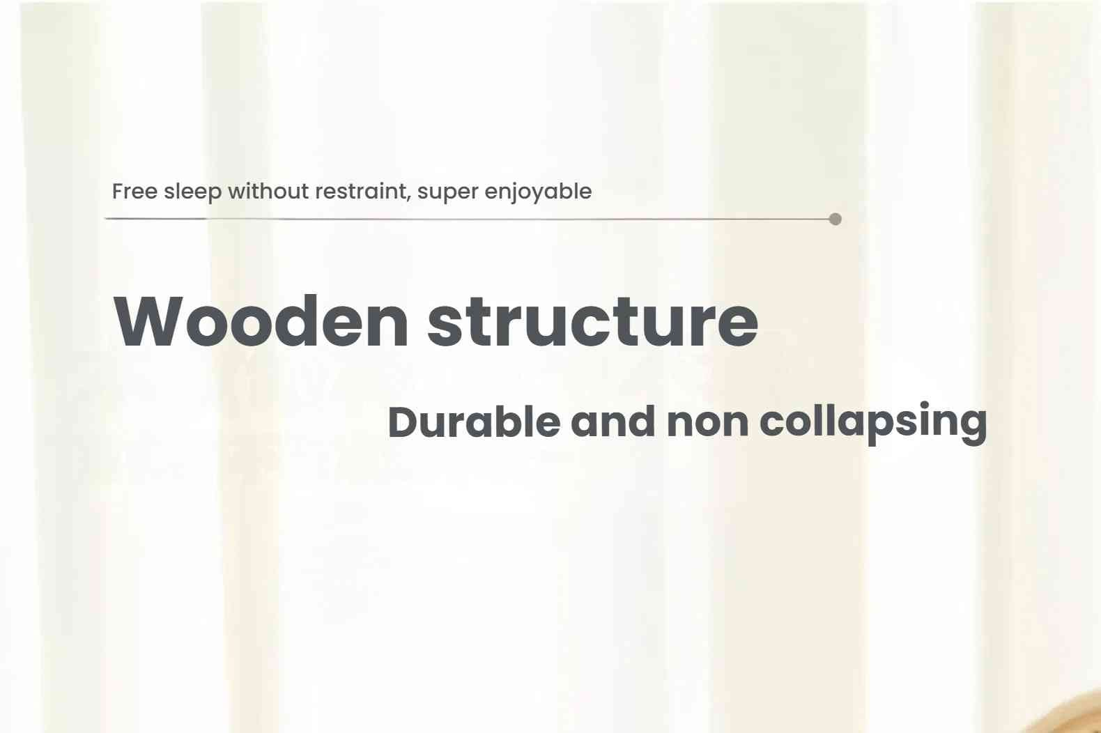 Round cornered marching bed （cooling mat style）