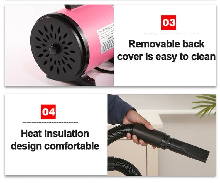 Pet 2-in-1 Blowing & Suction Hair Dryer