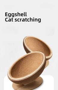 Egg shell Cat Scratching nest
