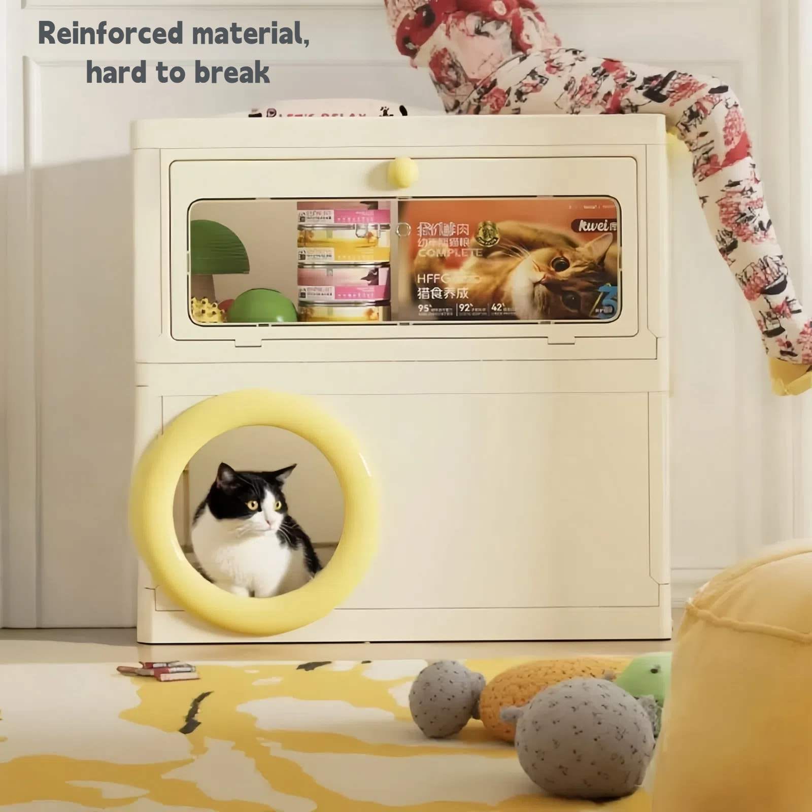 Cat Nest: Four-Season Universal Semi-Enclosed Villa