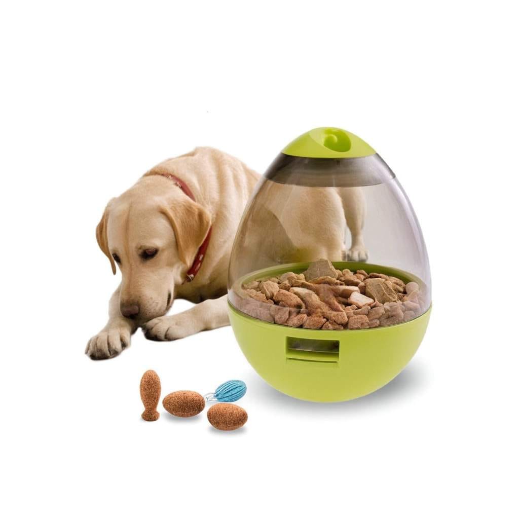 Dog Treat-Dispensing Ball Toy
