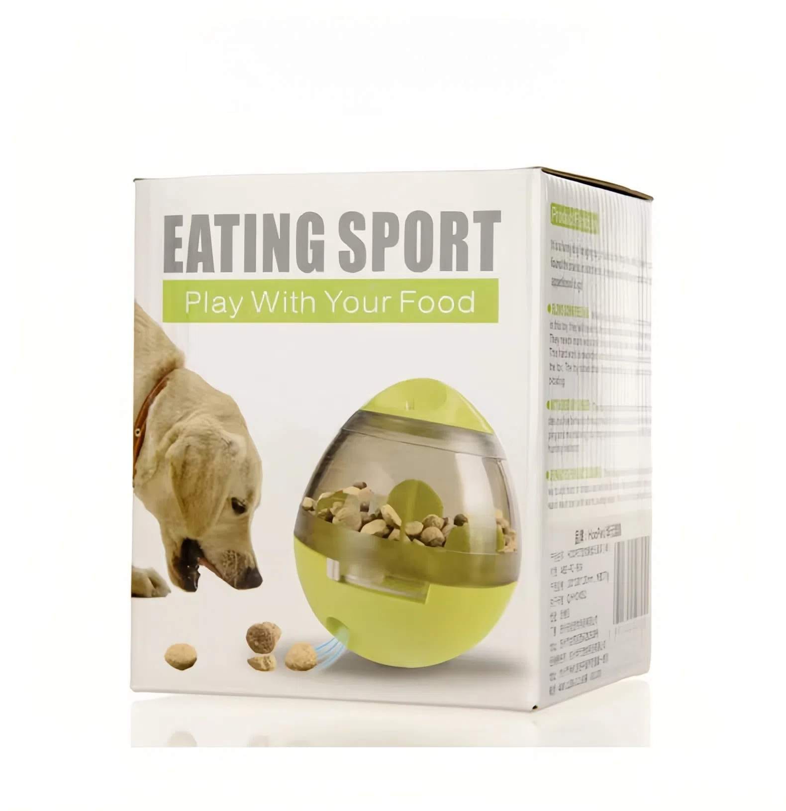 Dog Treat-Dispensing Ball Toy