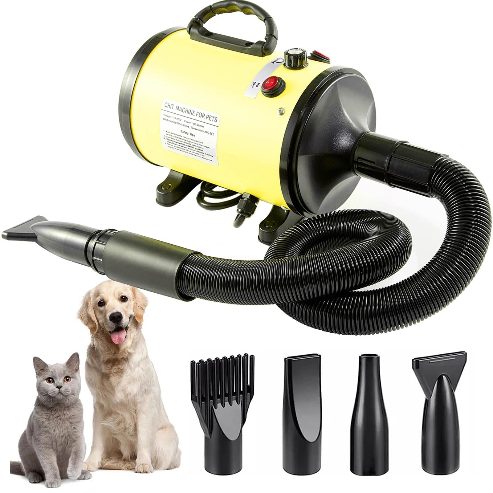 Pet 2-in-1 Blowing & Suction Hair Dryer